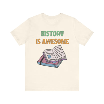 History Buff Teacher Tee Shirt