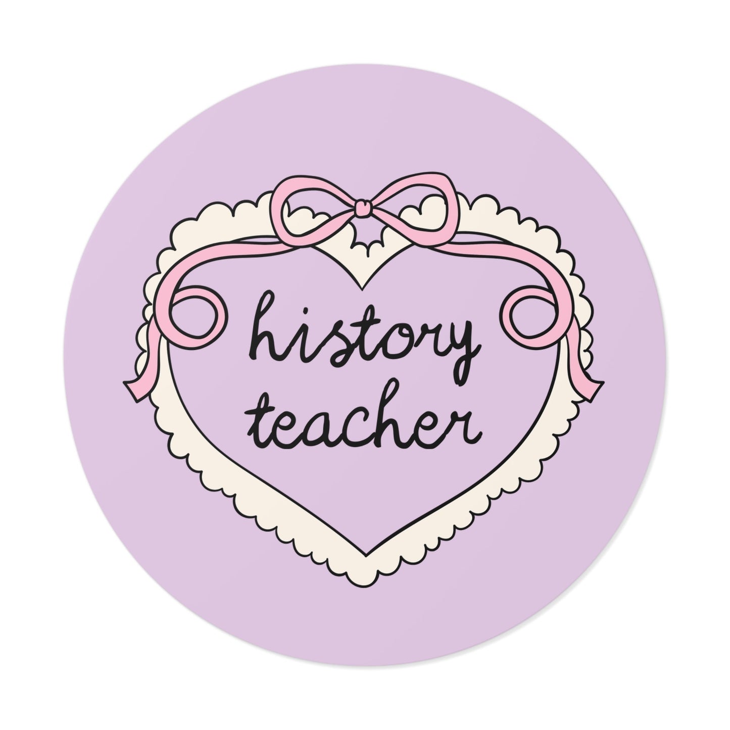 History Teacher Sticker