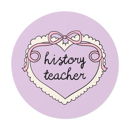 History Teacher Sticker