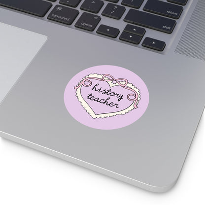 History Teacher Sticker