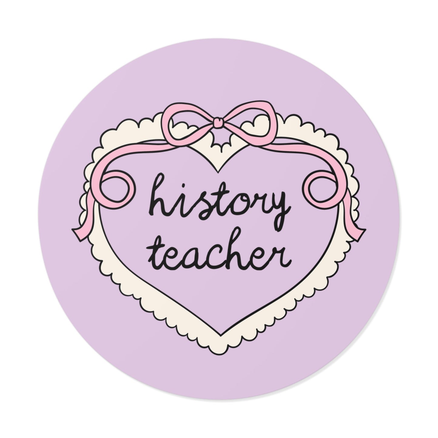 History Teacher Sticker