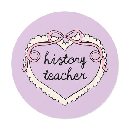 History Teacher Sticker