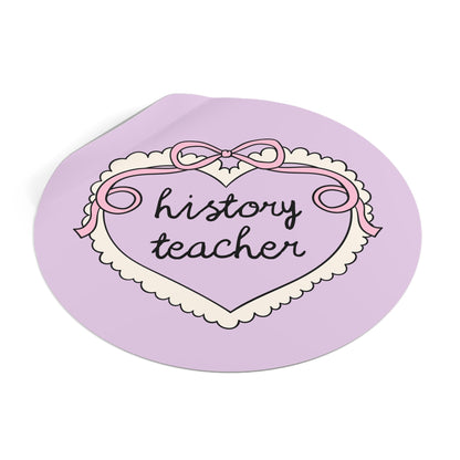 History Teacher Sticker