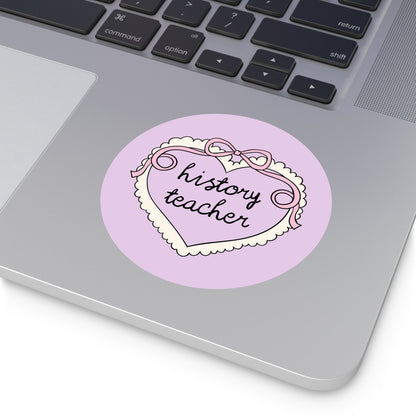 History Teacher Sticker