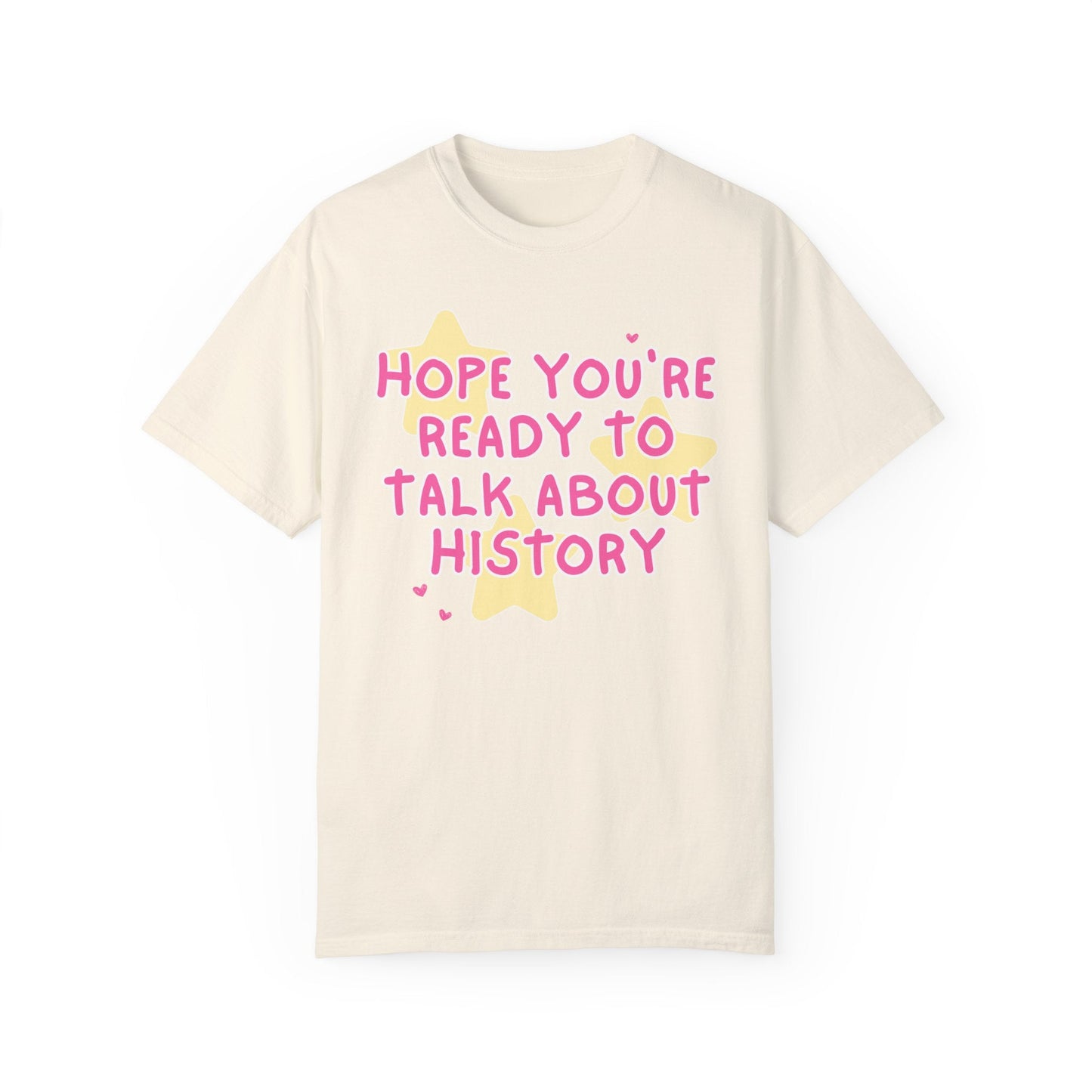 History Teacher T-Shirt with Stars