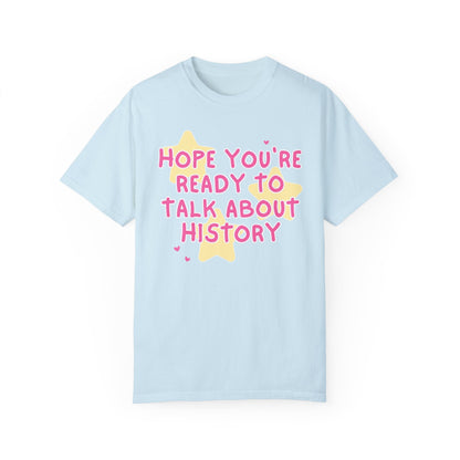 History Teacher T-Shirt with Stars