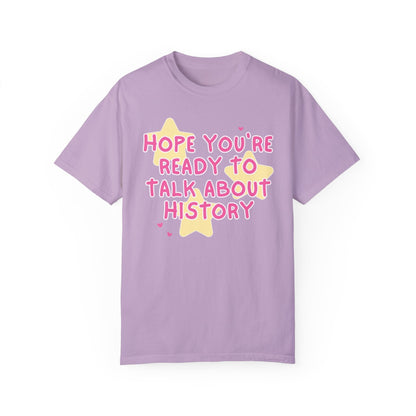 History Teacher T-Shirt with Stars