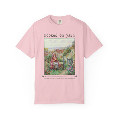 Hooked on Yarn Floral Art History Tee