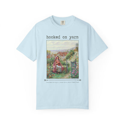 Hooked on Yarn Floral Art History Tee