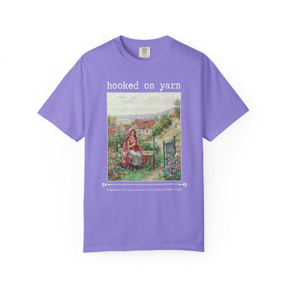 Hooked on Yarn Floral Art History Tee