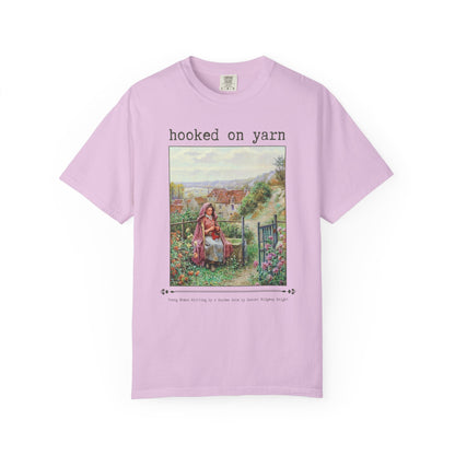 Hooked on Yarn Floral Art History Tee