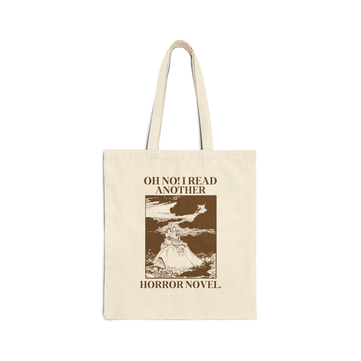 Horror Reader Tote Bag
