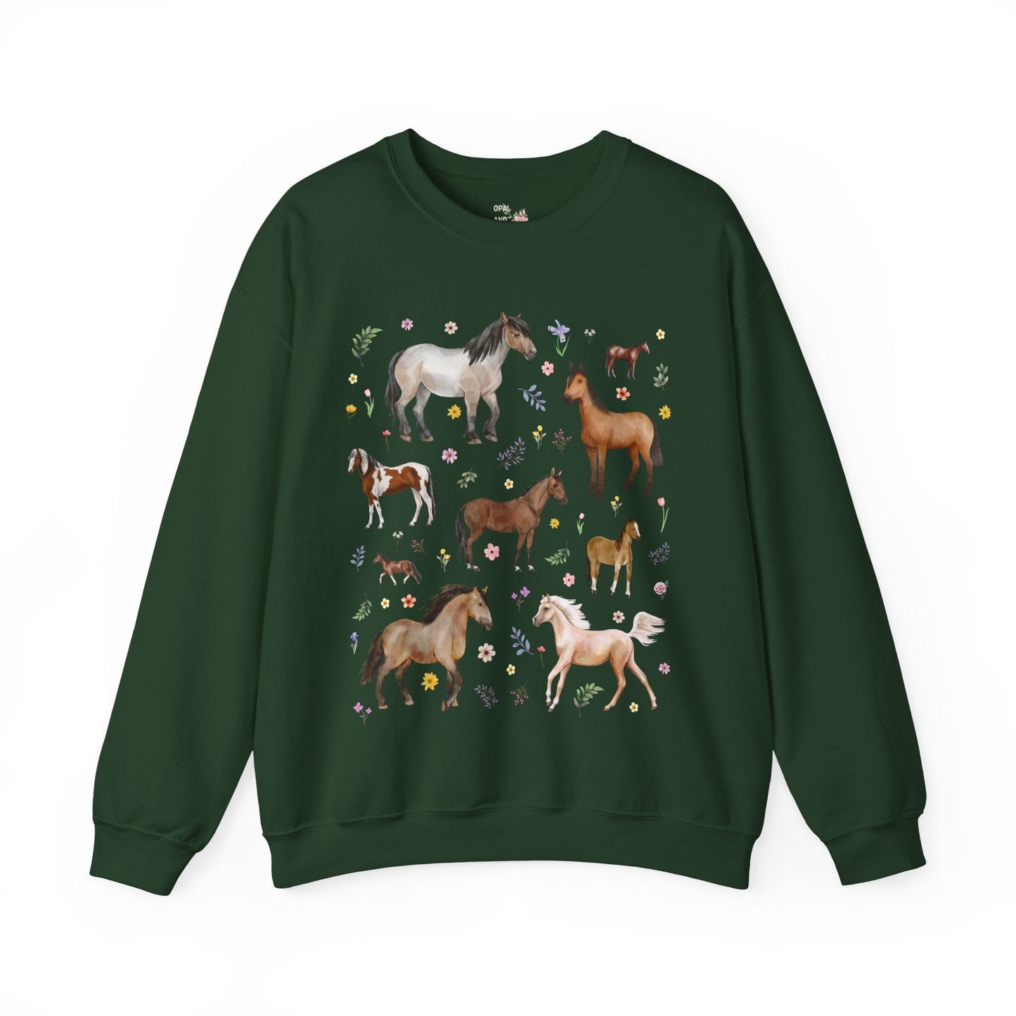 Horse Lover Nineties Throwback Sweatshirt