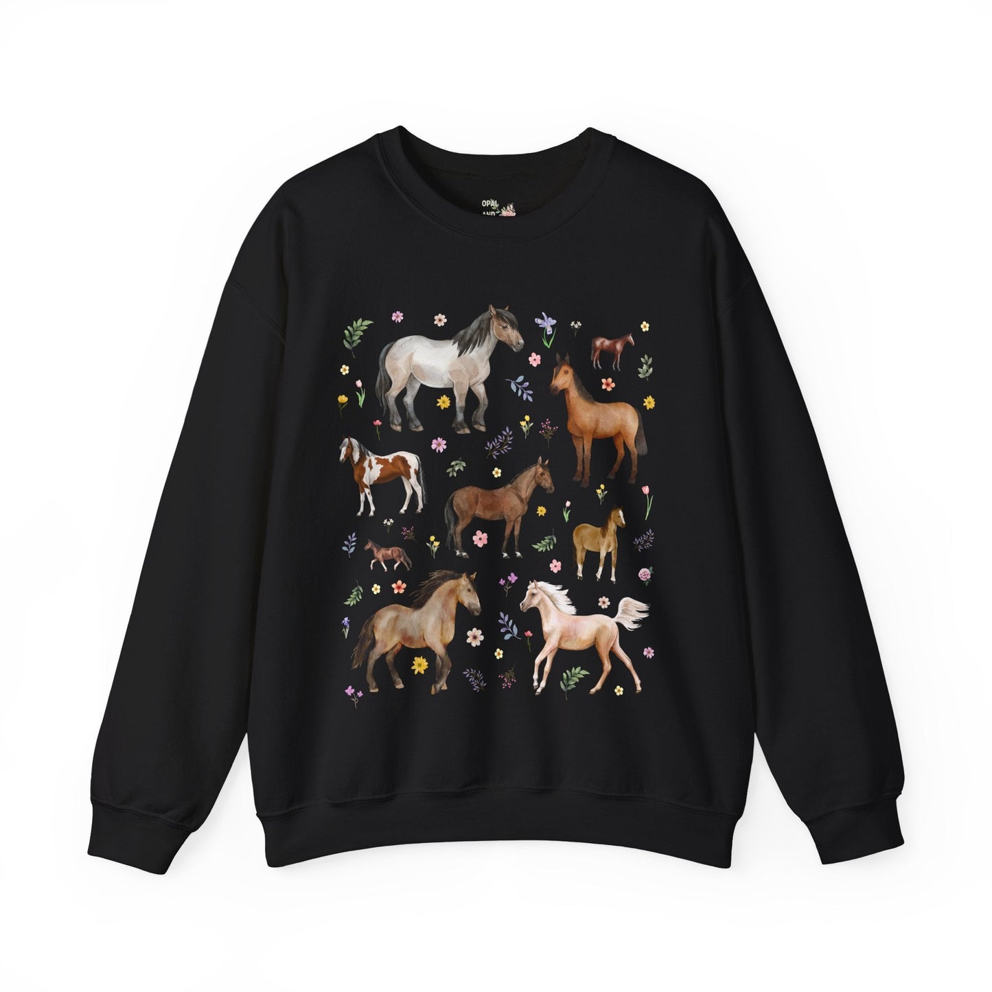 Horse Lover Nineties Throwback Sweatshirt