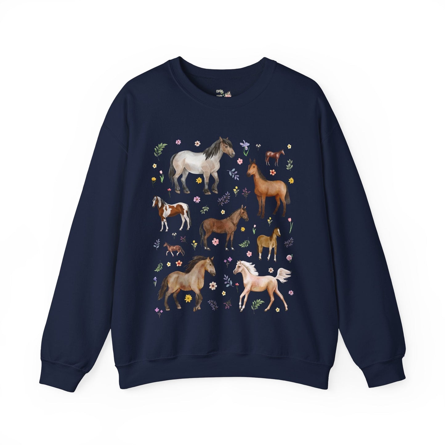 Horse Lover Nineties Throwback Sweatshirt
