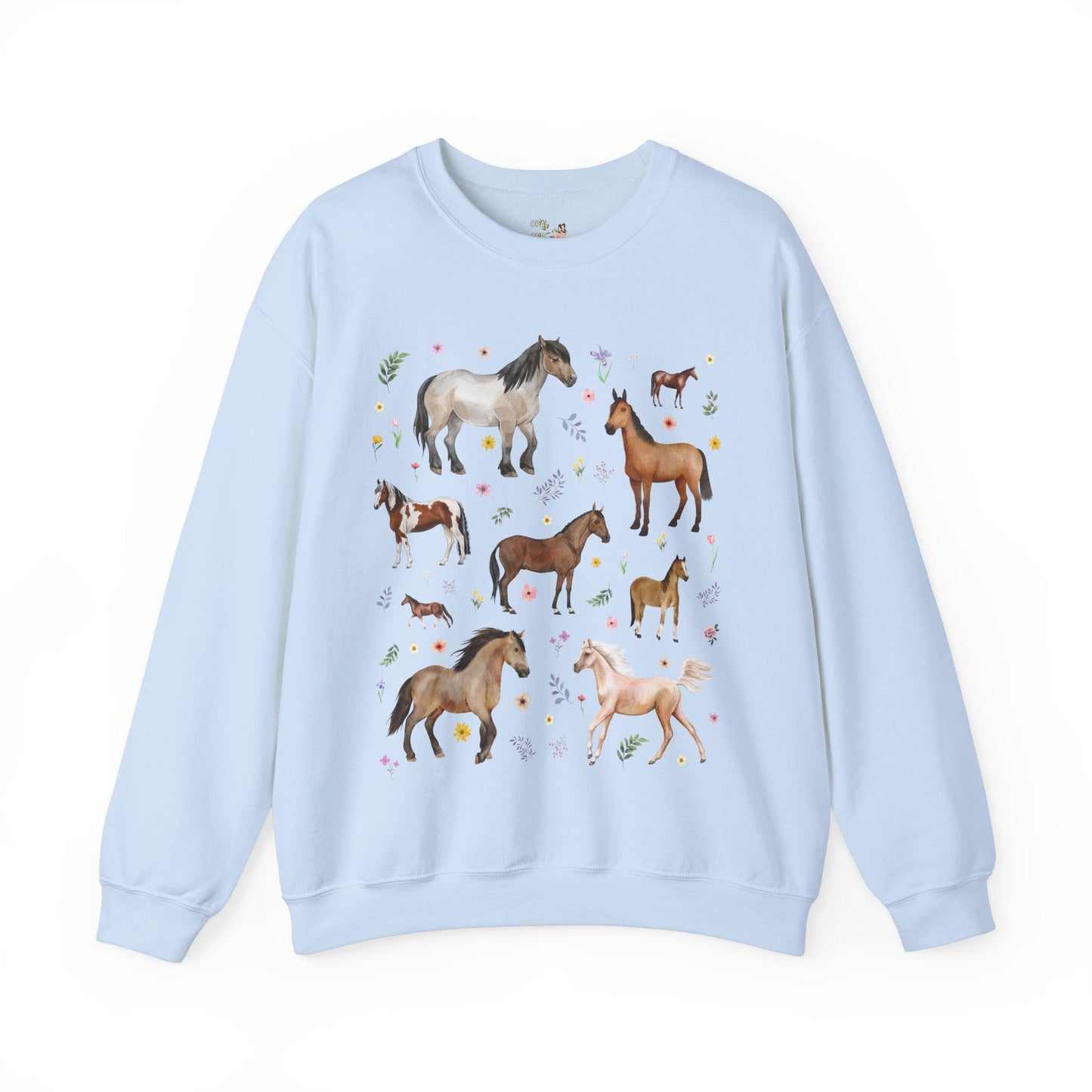 Horse Lover Nineties Throwback Sweatshirt