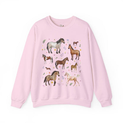 Horse Lover Nineties Throwback Sweatshirt