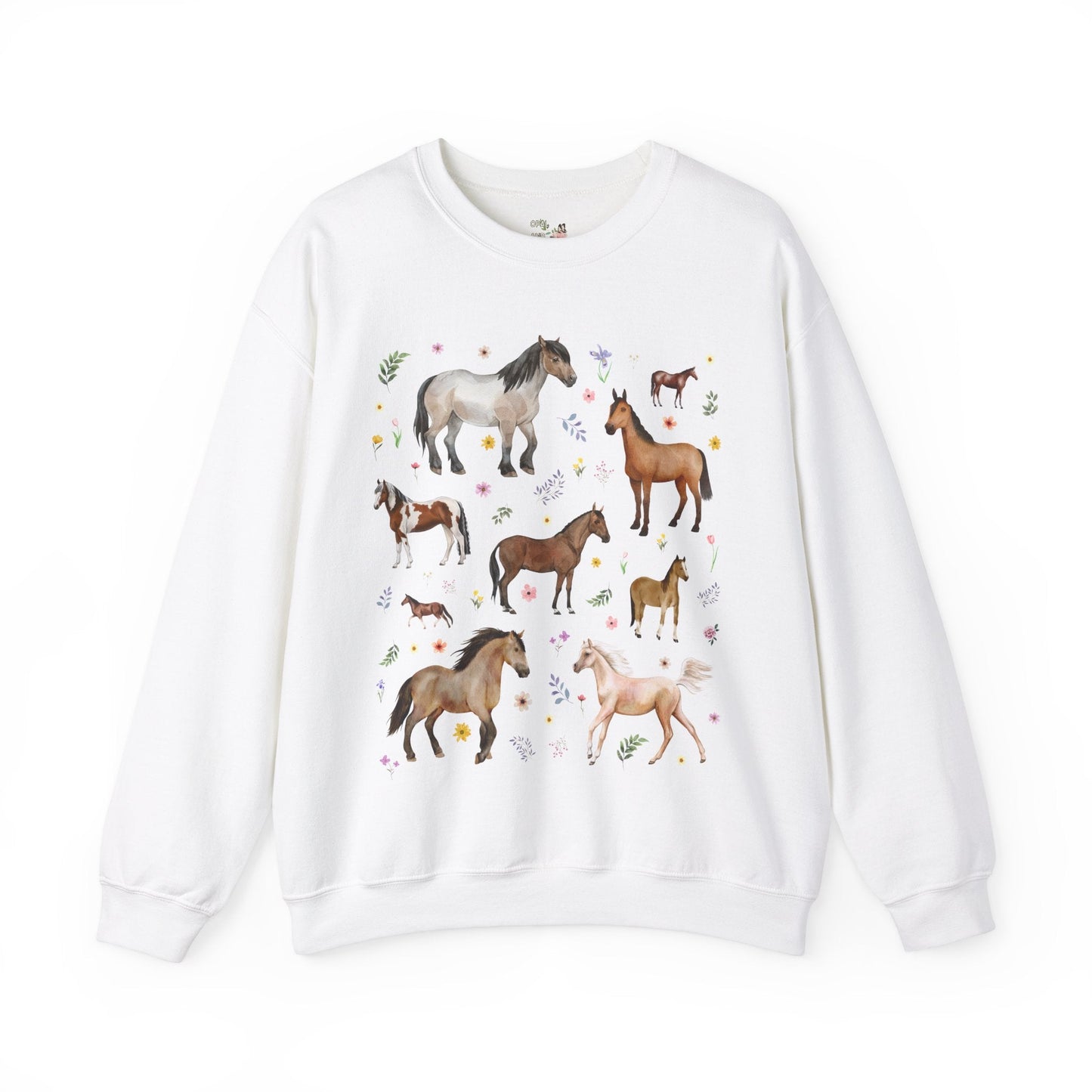 Horse Lover Nineties Throwback Sweatshirt