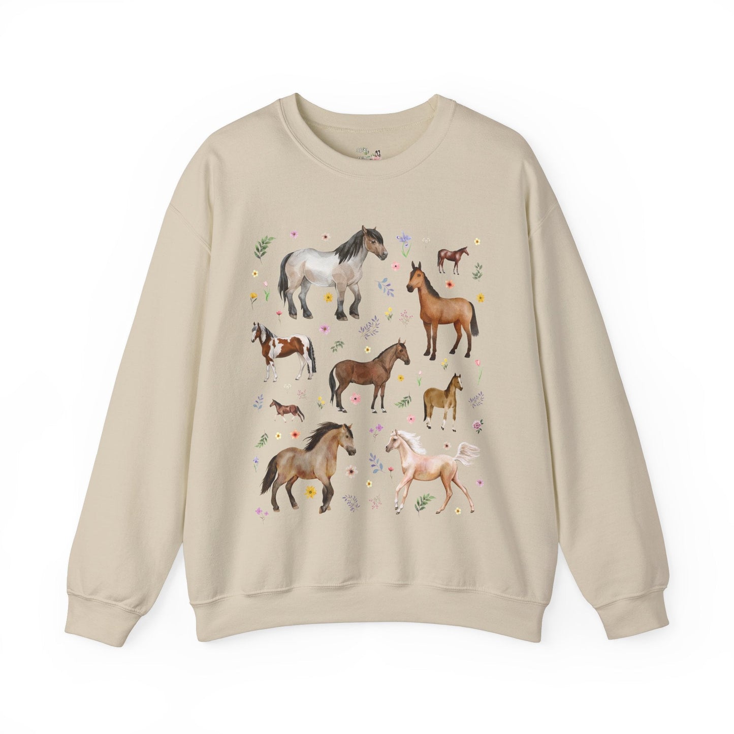 Horse Lover Nineties Throwback Sweatshirt