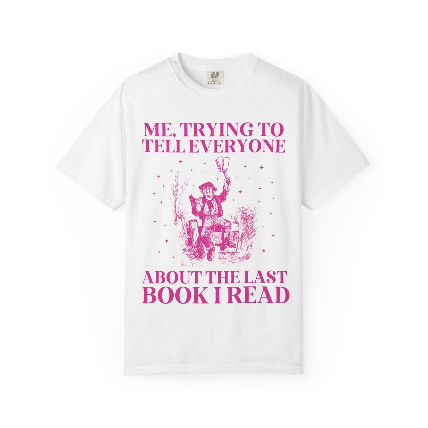 Hot Pink Bookish Tee