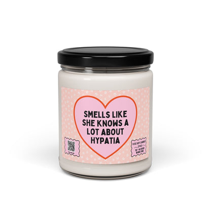 Hypatia of Alexandria Candle