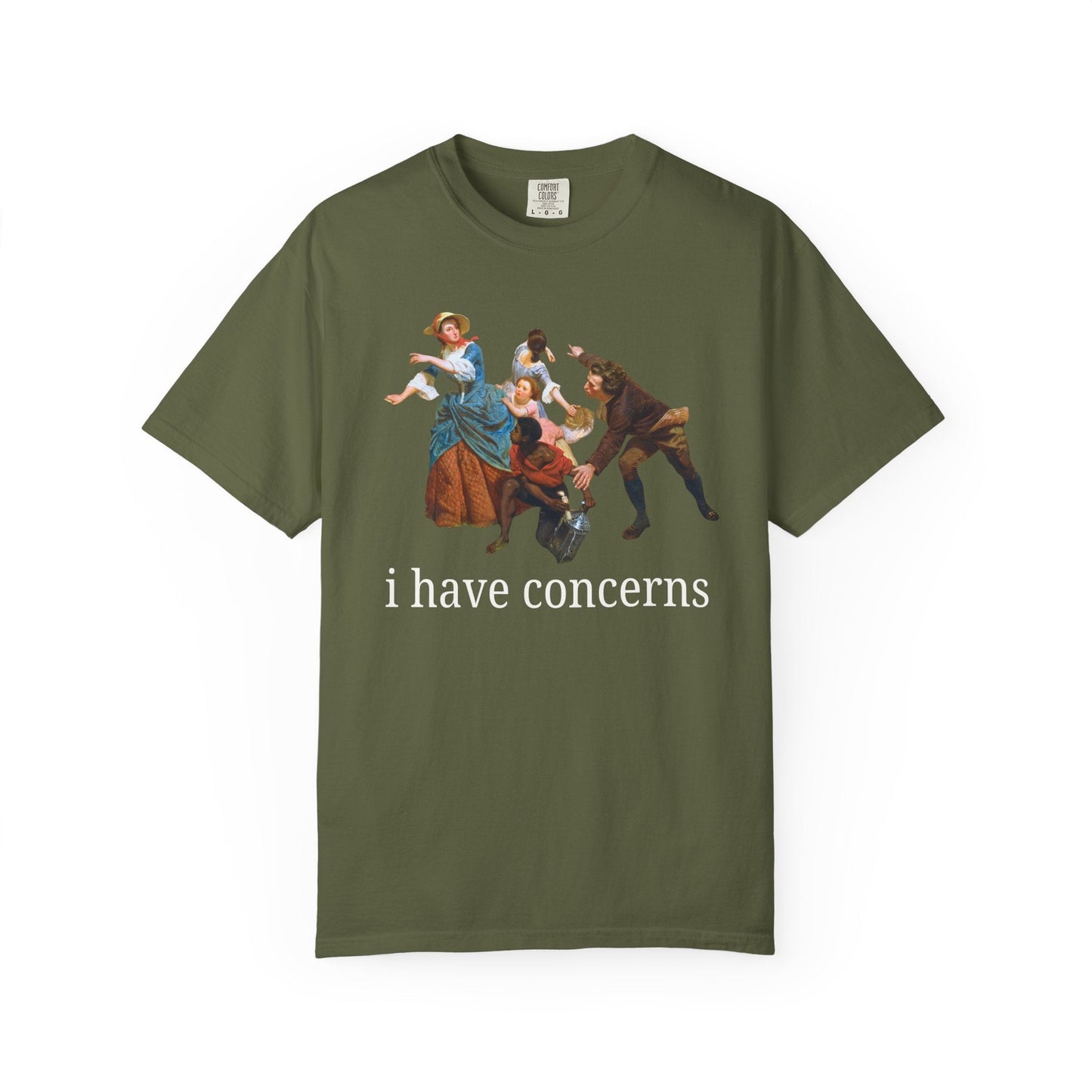 I Have Concerns Art History T-Shirt