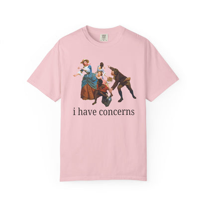 I Have Concerns Art History T-Shirt