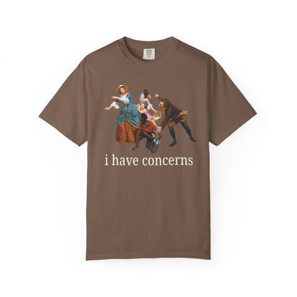 I Have Concerns Art History T-Shirt