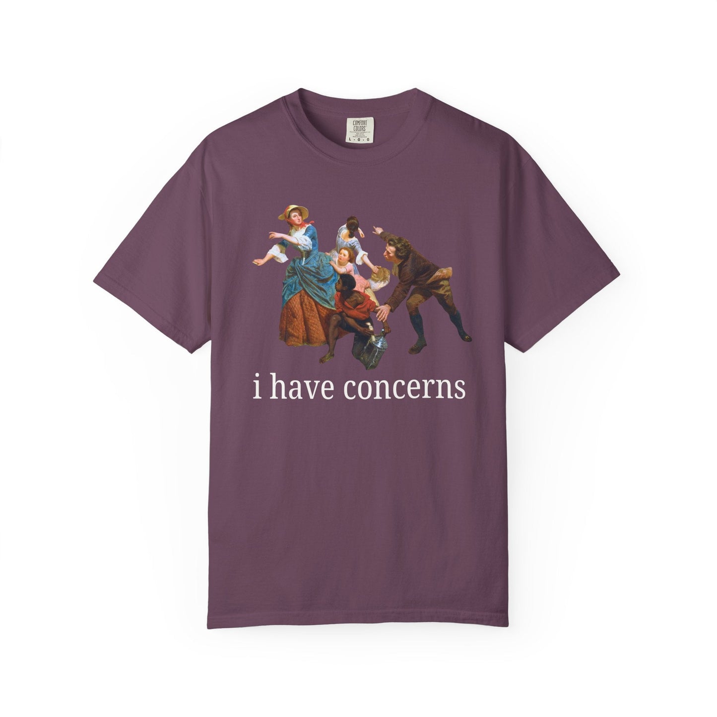 I Have Concerns Art History T-Shirt