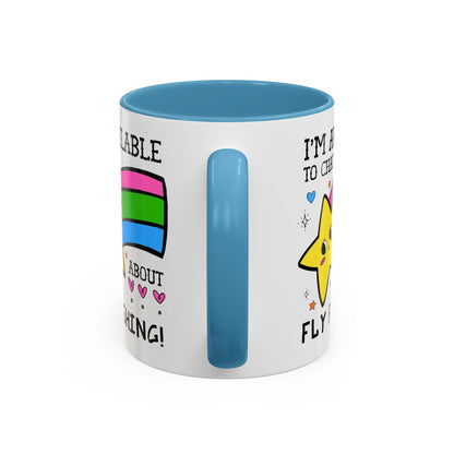 I'm Available to Chat About Fly Fishing Coffee Mug