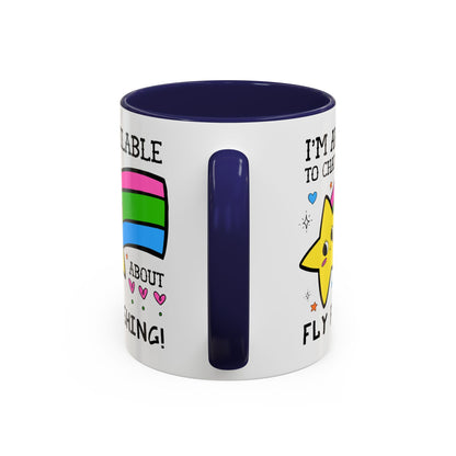 I'm Available to Chat About Fly Fishing Coffee Mug