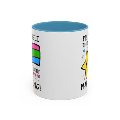 I'm Available to Chat About Marketing Coffee Mug