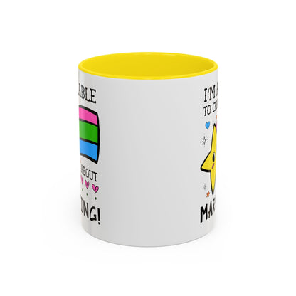 I'm Available to Chat About Marketing Coffee Mug