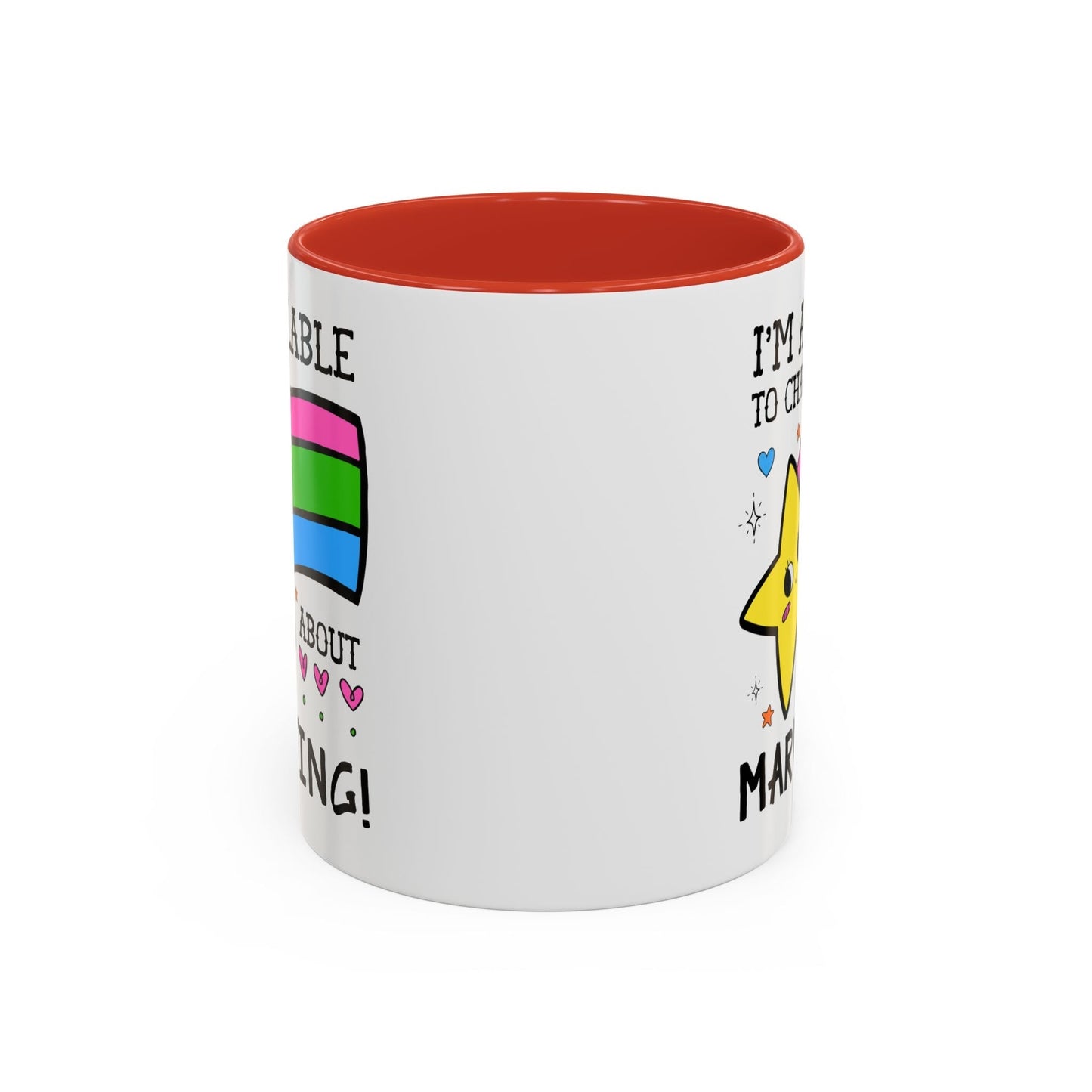 I'm Available to Chat About Marketing Coffee Mug