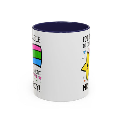 I'm Available to Chat About Mr. Darcy Coffee Mug