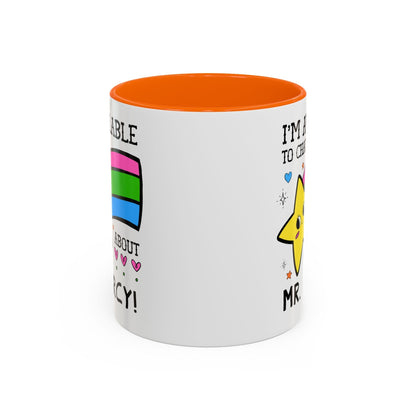 I'm Available to Chat About Mr. Darcy Coffee Mug