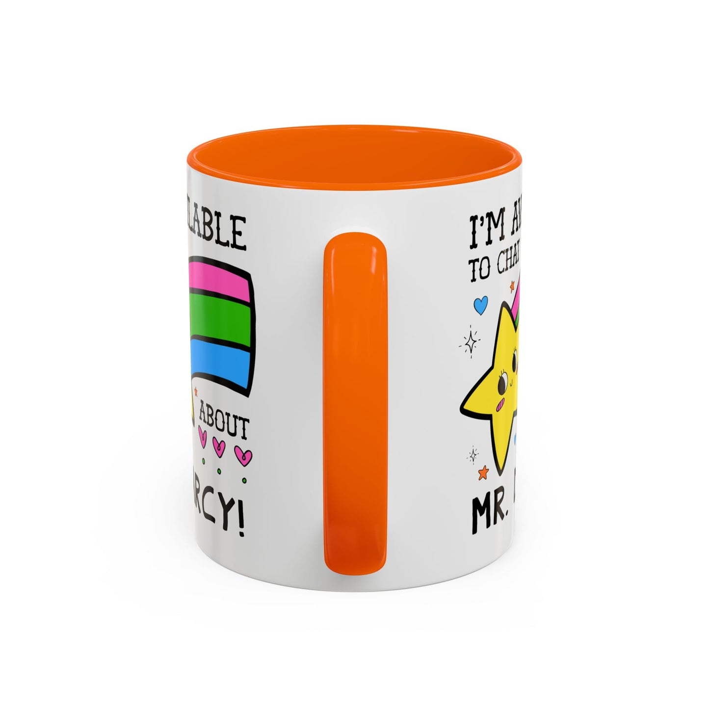 I'm Available to Chat About Mr. Darcy Coffee Mug