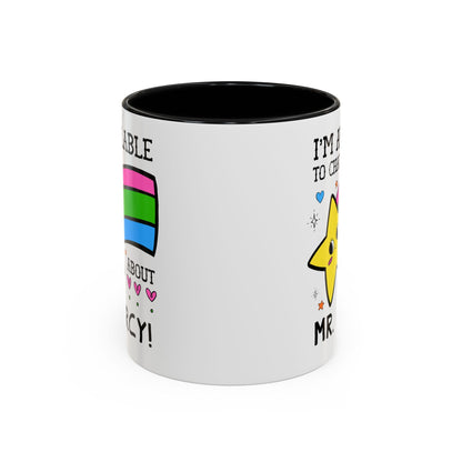 I'm Available to Chat About Mr. Darcy Coffee Mug
