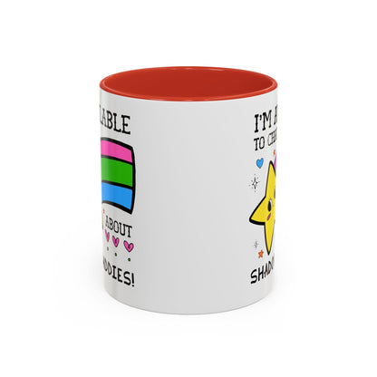 I'm Available to Chat About Shadow Daddies Coffee Mug