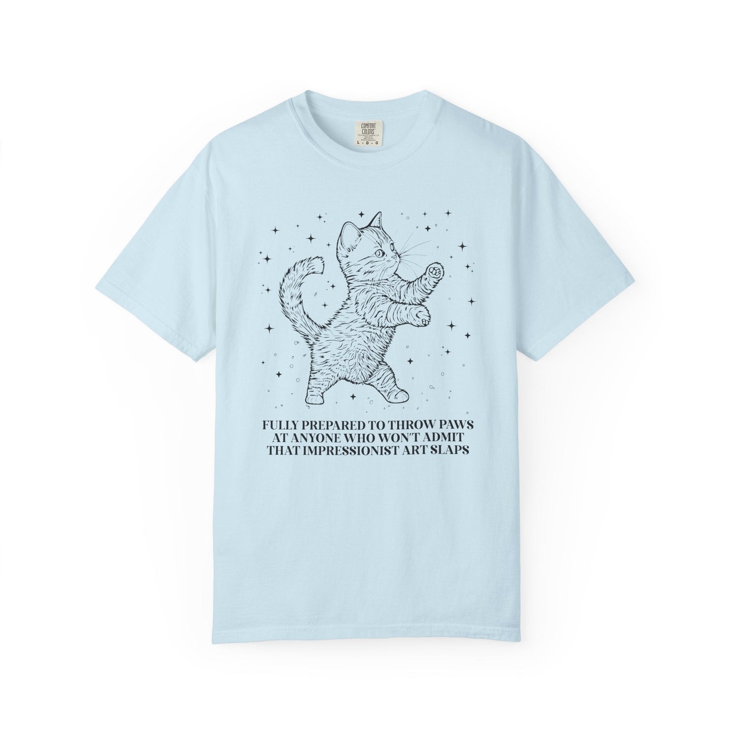 Impressionist Art Slaps Cat Tee