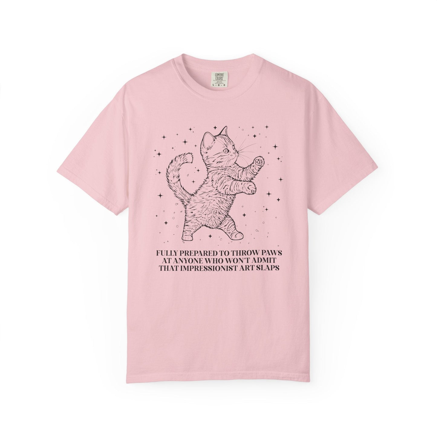 Impressionist Art Slaps Cat Tee