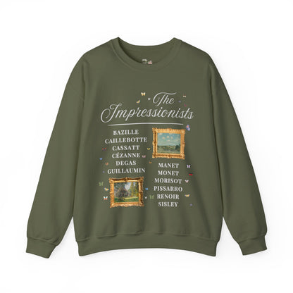 Impressionist Artists Sweatshirt