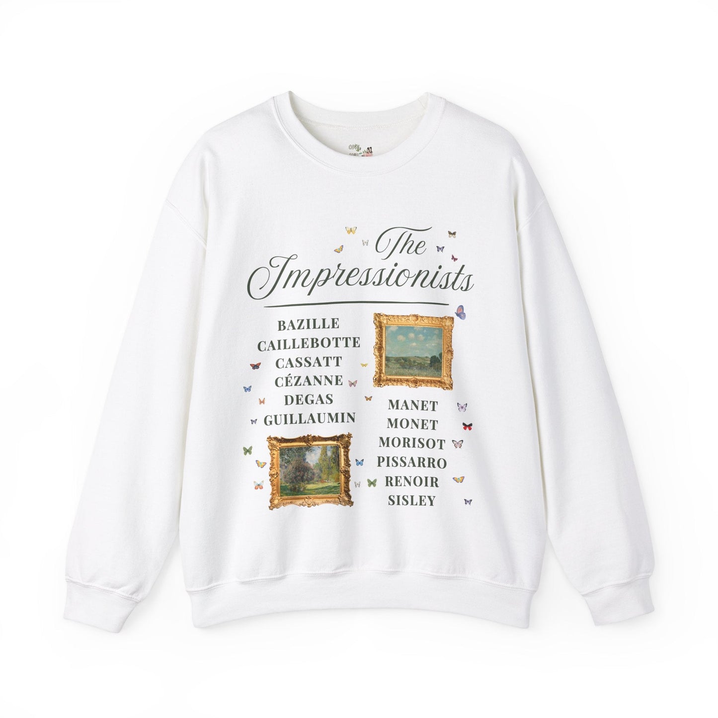 Impressionist Artists Sweatshirt
