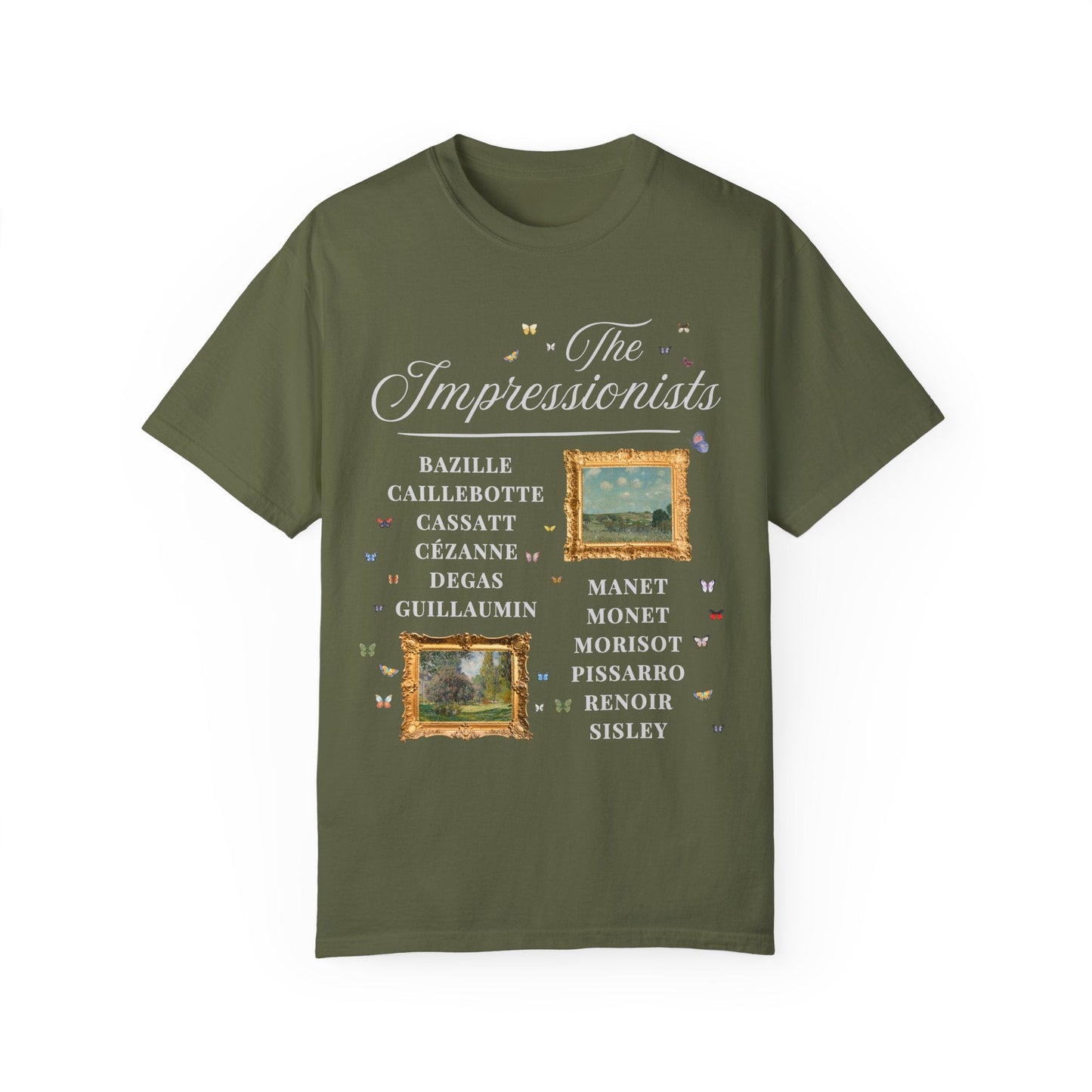 Impressionist Artists Tee Shirt