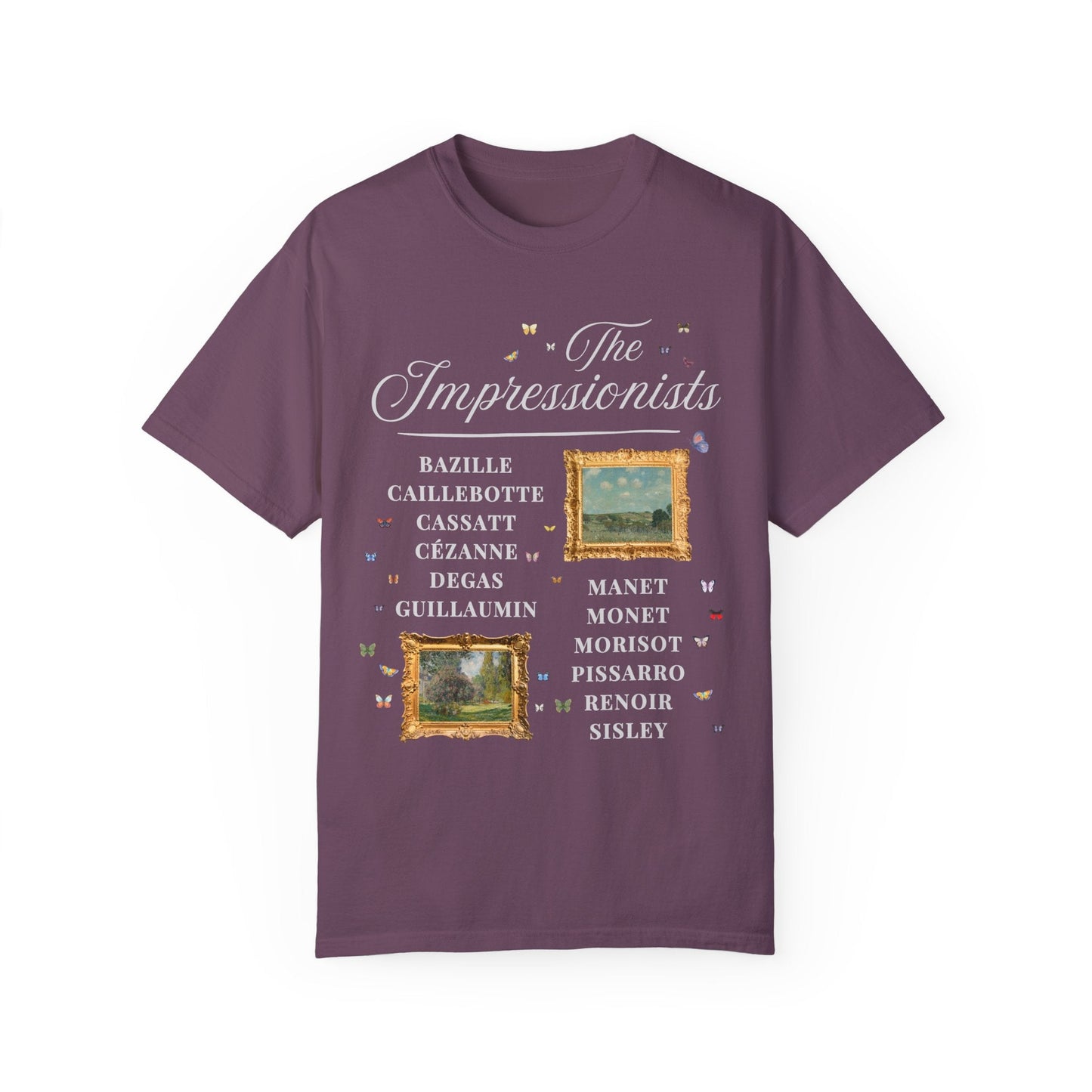 Impressionist Artists Tee Shirt