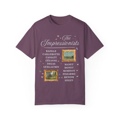 Impressionist Artists Tee Shirt
