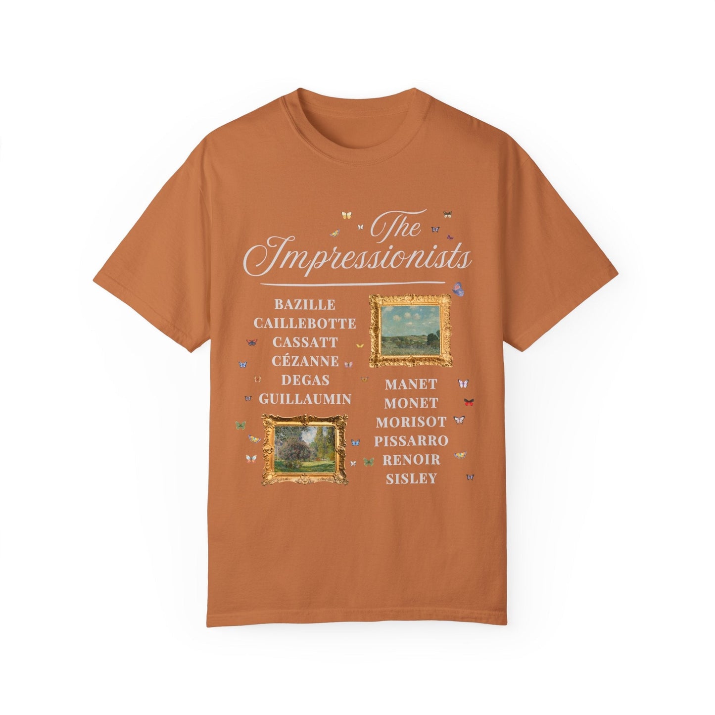 Impressionist Artists Tee Shirt