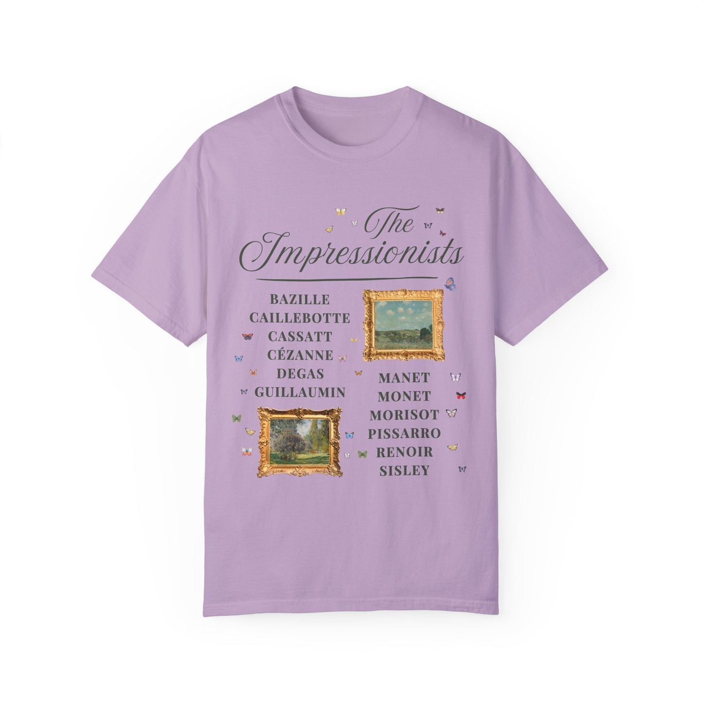 Impressionist Artists Tee Shirt