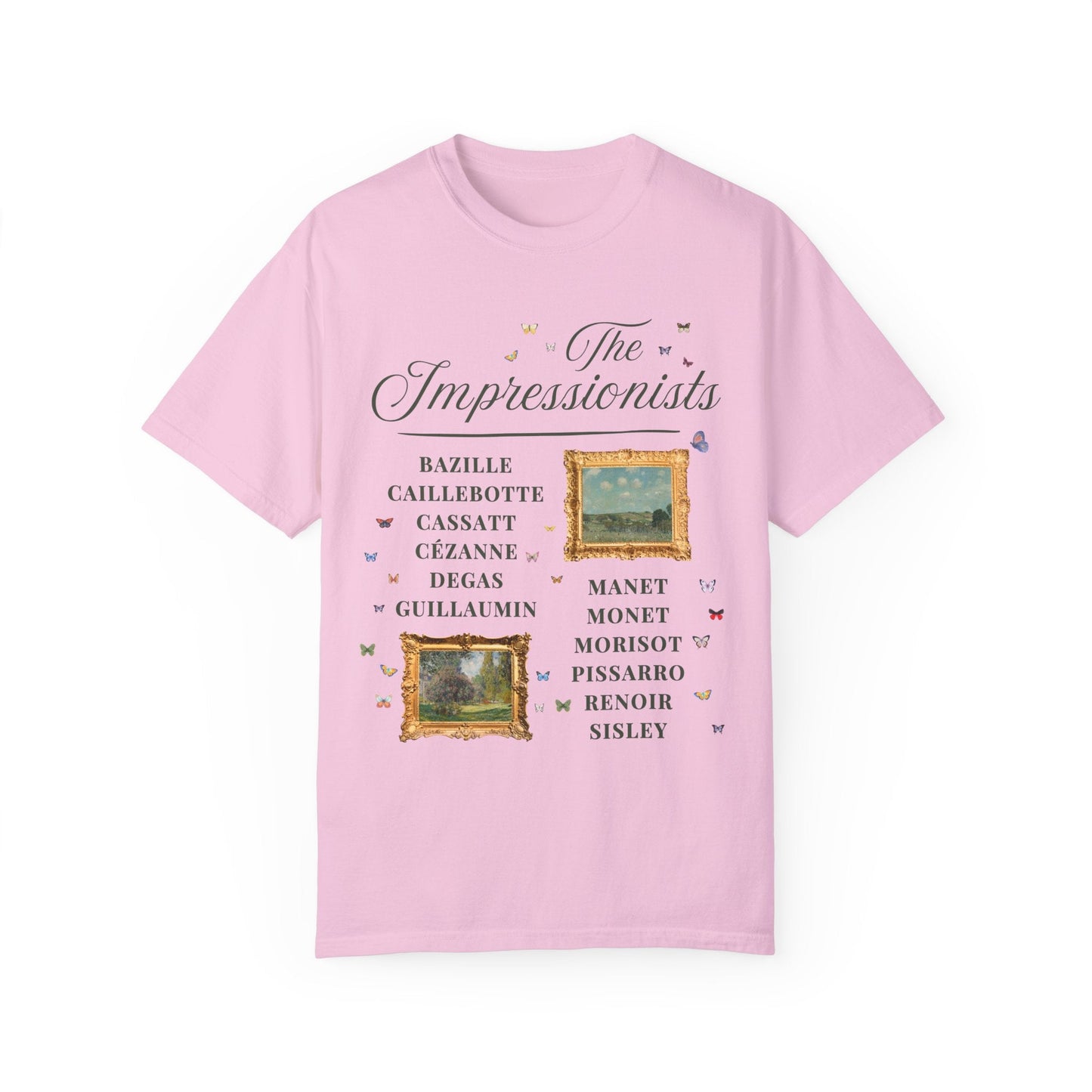 Impressionist Artists Tee Shirt