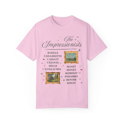Impressionist Artists Tee Shirt